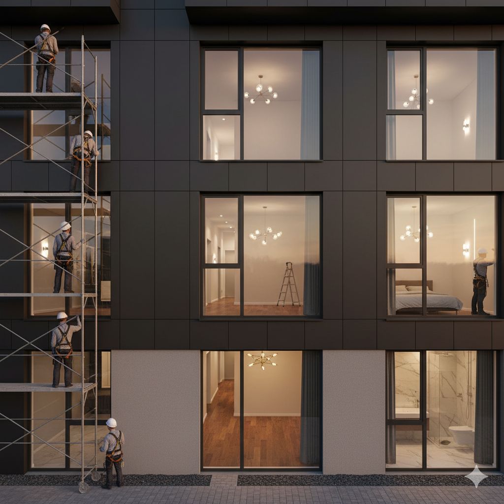 تنفيذ تشطيب